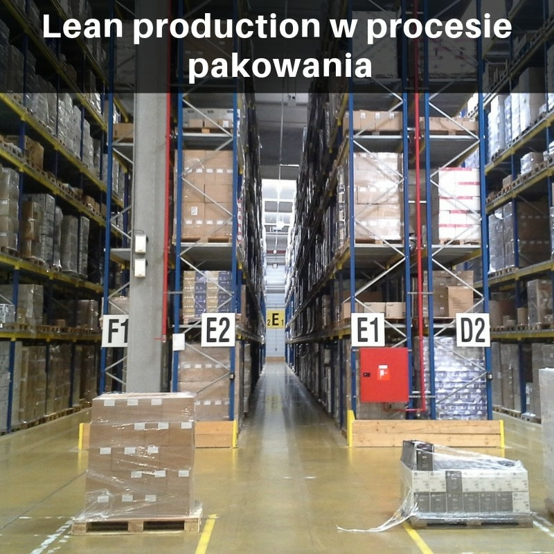 lean production w pakowaniu produktów