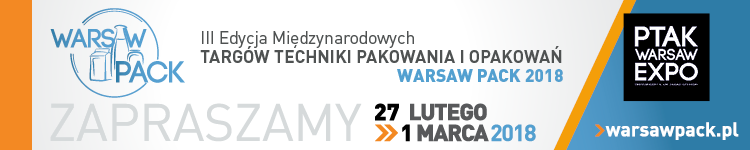 Targi Techniki Pakowania i Opakowań Warsaw Pack 2018